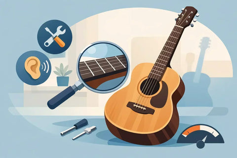 När behöver gitarren justeras? Så märker du det
