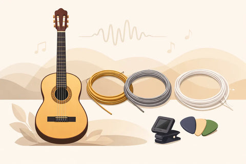 Vilka strängar till klassisk gitarr passar dig?